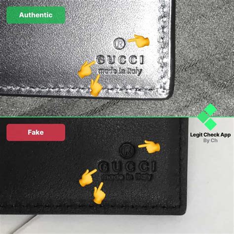 authenic vs replica gucci wallet|gucci knockoff wallet.